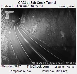 OR58 at Salt Creek Tunnel